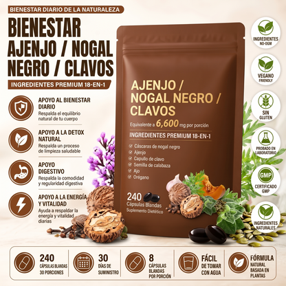 Reviora®: Promueve la limpieza interna y el bienestar digestivo.