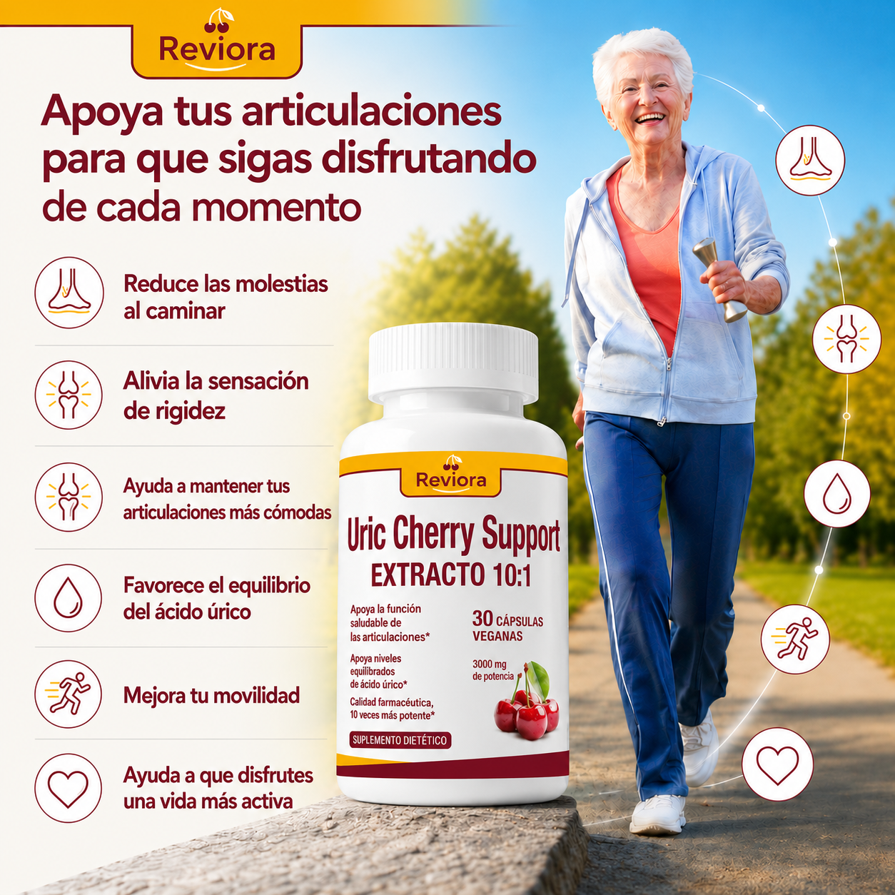 Reviora® - Apoyo Natural para tus Articulaciones
